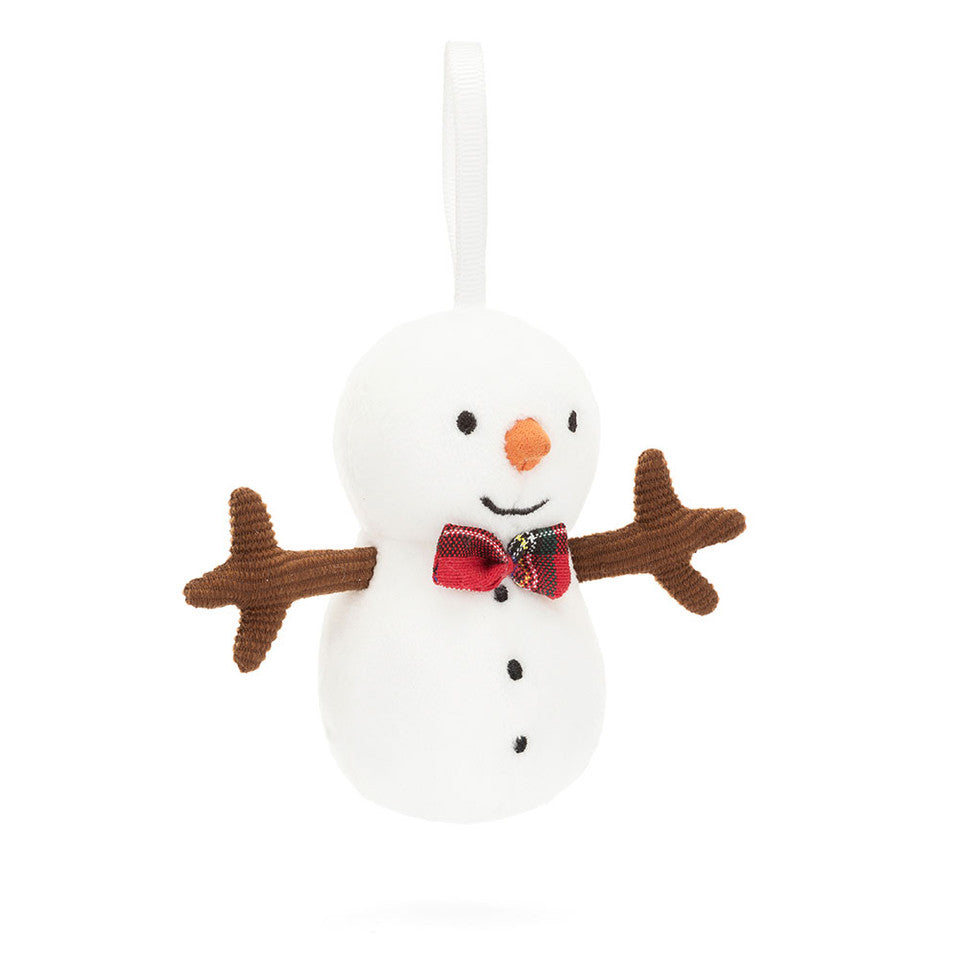 FESTIVE FOLLY SNOWMAN DECORATION